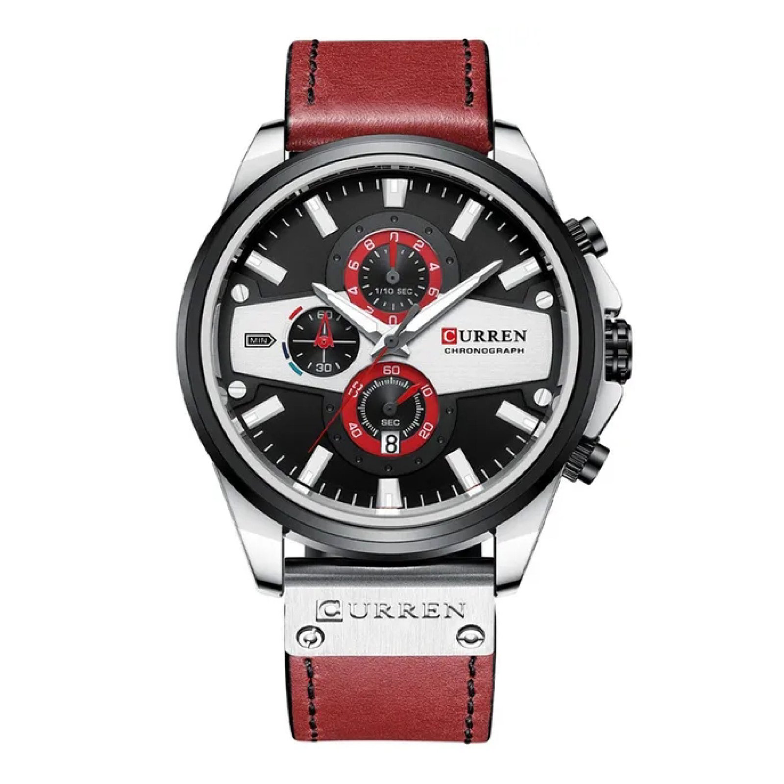 CURREN 8394 Luxury Business Mens Watches Multifunction Chronograph