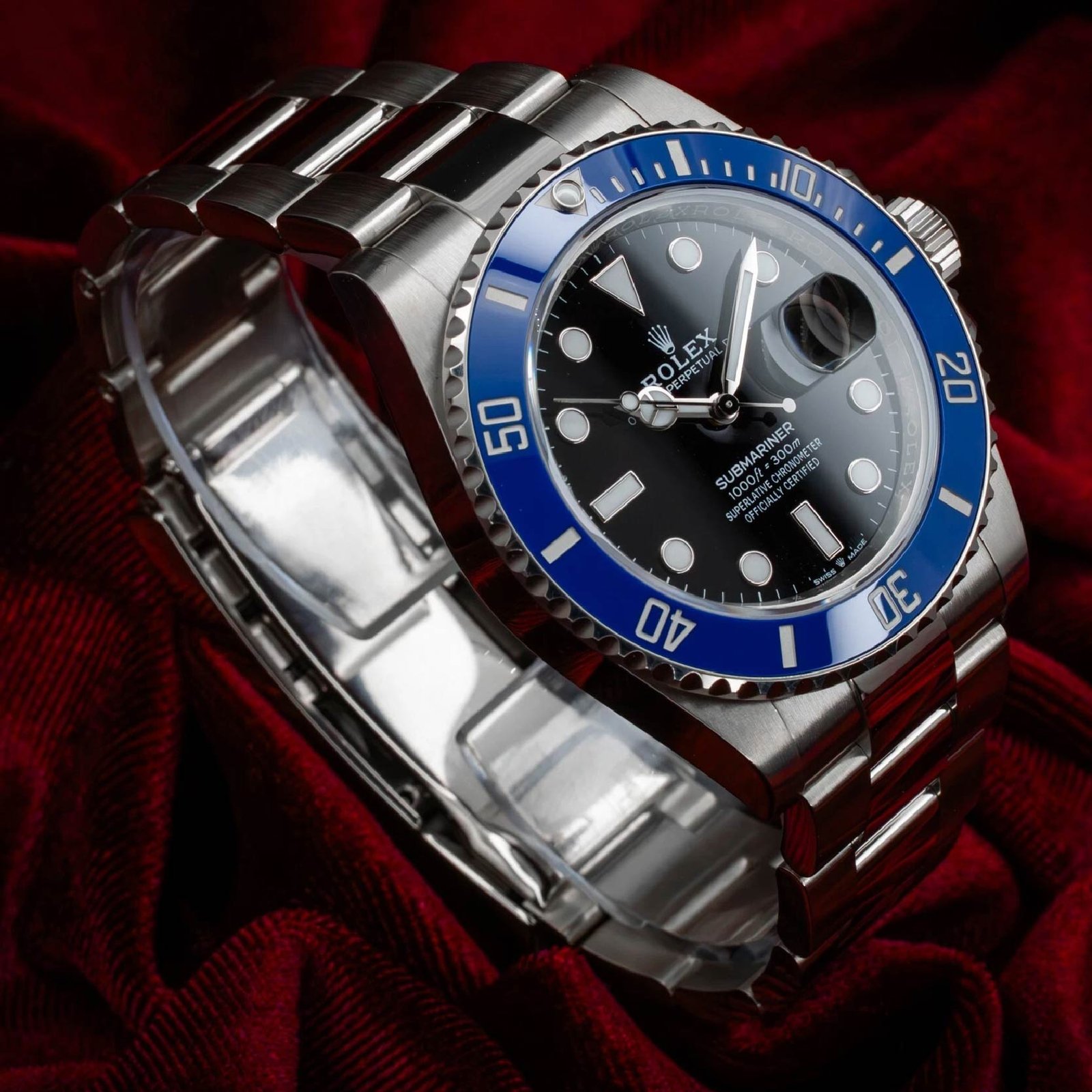 Rolex Submariner 126619LB “Cookie Monster” White Gold Black Dial