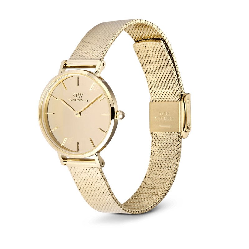 Petite Mirror polished women’s watch with reflective dial