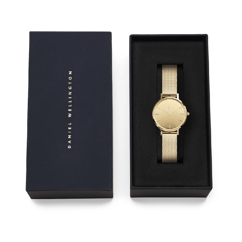 Petite Mirror polished women’s watch with reflective dial
