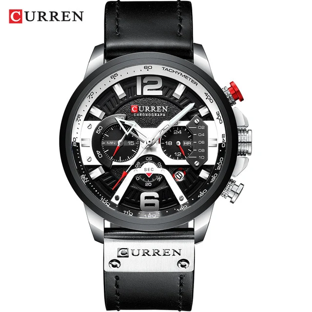 Curren Men's Sports Military Chronograph Watch