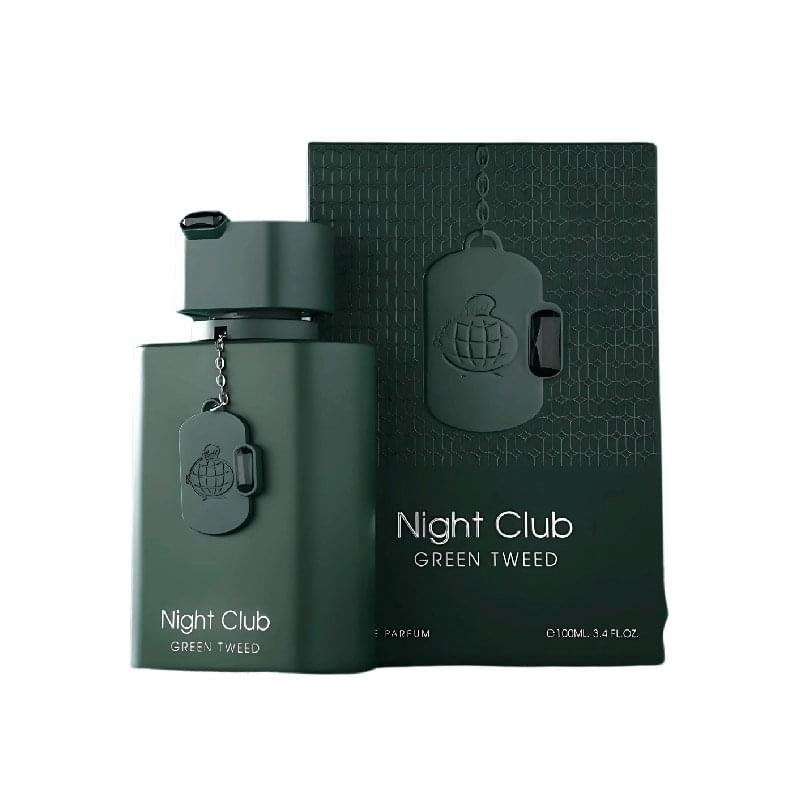 Night Club Green Tweed by Fragrance World men’s luxury fresh woody perfume