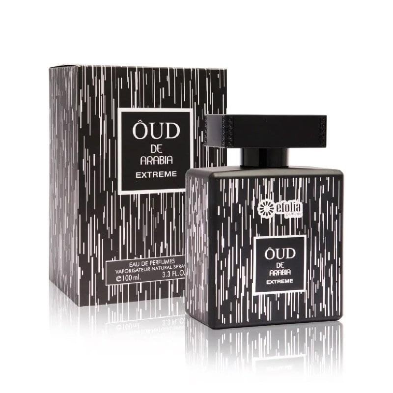 Oud De Arabia Extreme Eau De Parfum – by Natural Fragrances Oud De Arabia Extreme – unisex Arabian luxury perfume with oud, saffron, and amber notes